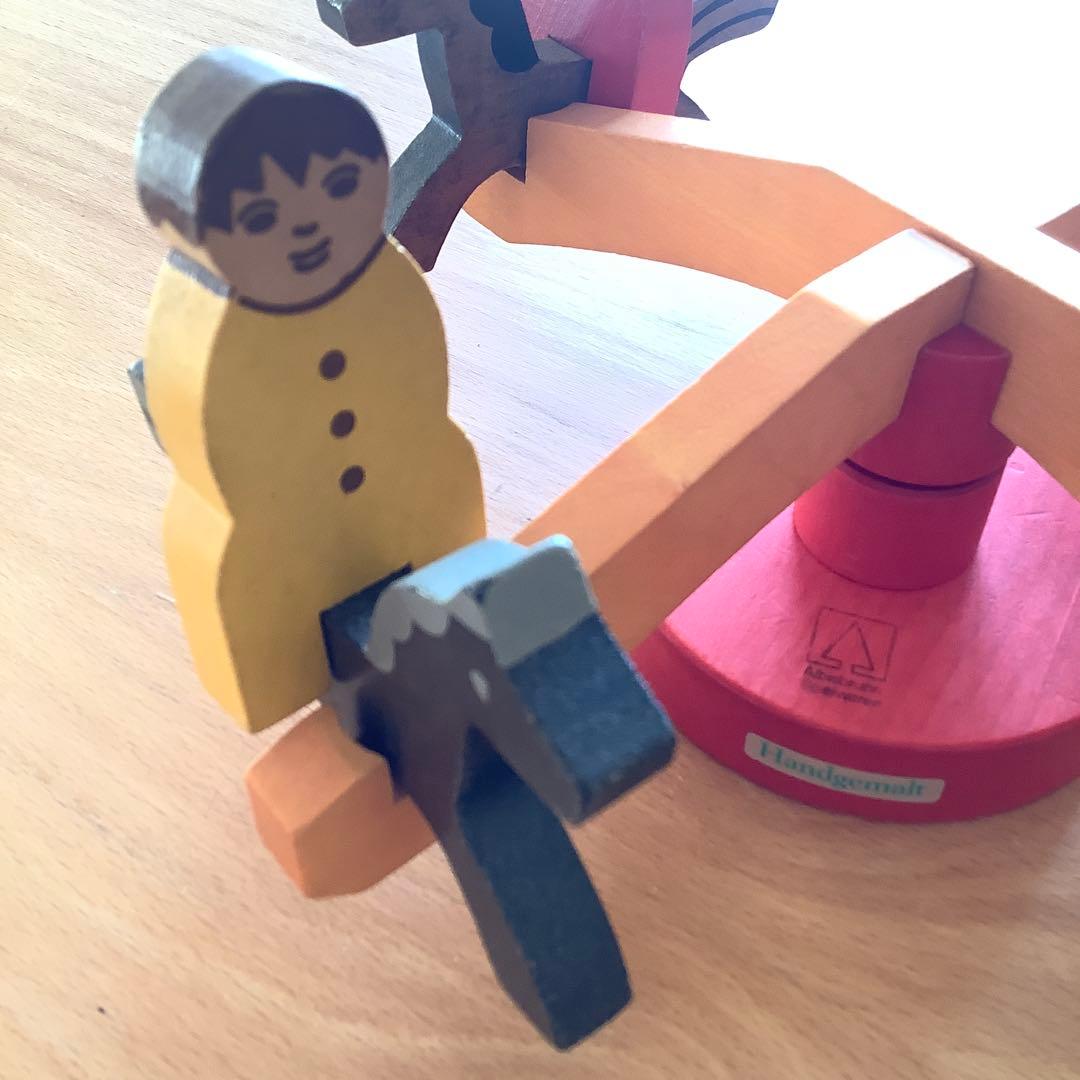 お値下げ　希少　スイス　アルビスブランメリーゴーランド小　ニキティキ