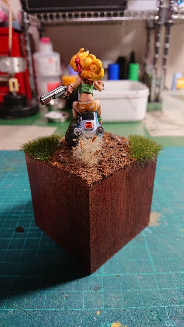 メカコレクション　ドラゴンボール　ランチの一輪バイク