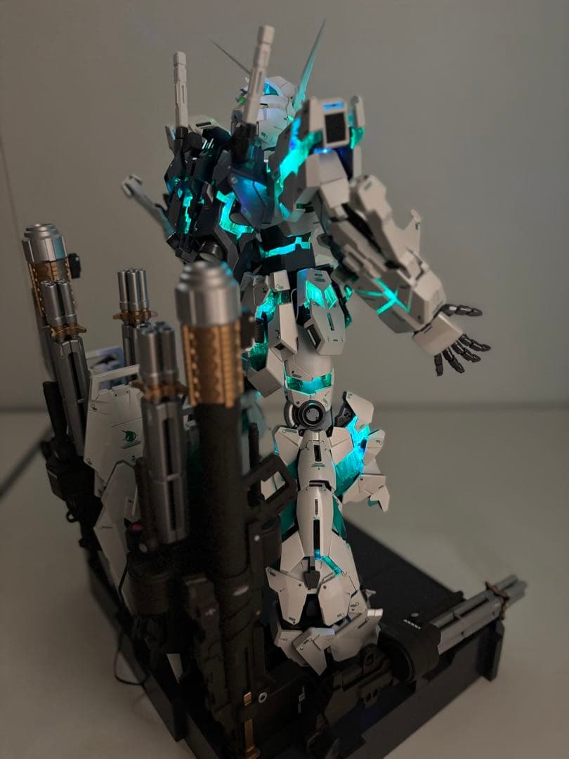専用出品 PG 1/60 ユニコーンガンダム1号機　最終決戦仕様　LED 完成品