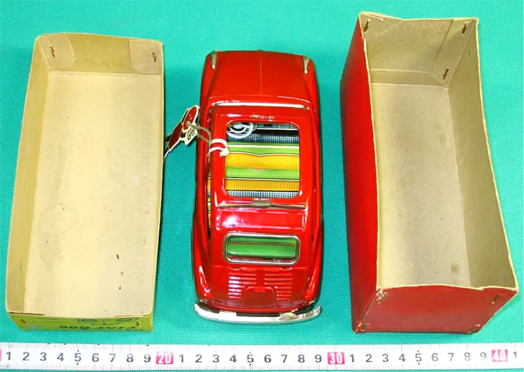 ブリキ フィアット  600  FIAT フイアット コンバーチブル  バンダイ