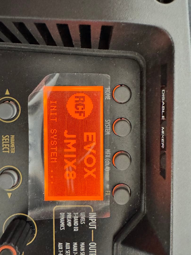 配信機器・PA機器・レコーディング機器 RCF EVOX JMIX8