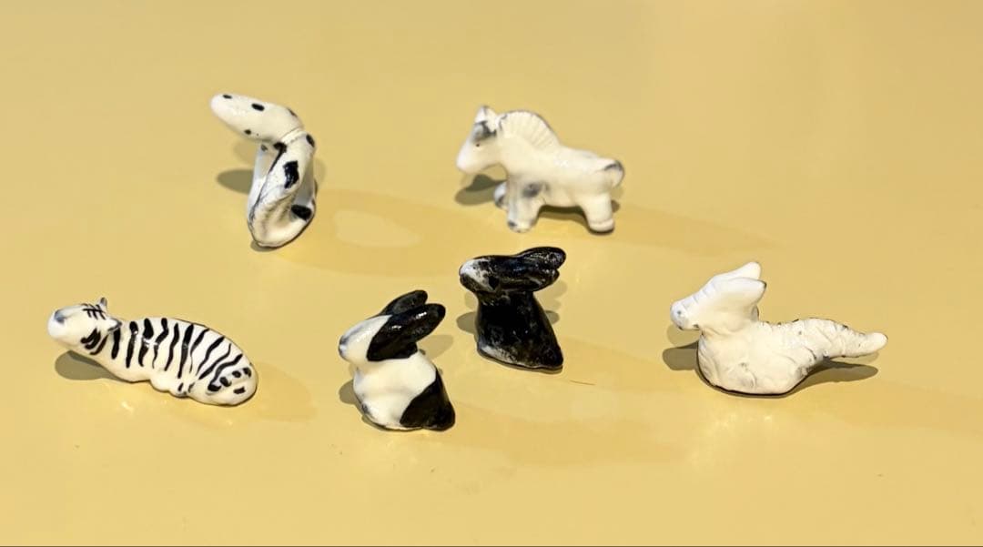 鈴木環 フェーブ 箸置き 置き物 干支 6点セット ピジョン ピジョンカップ