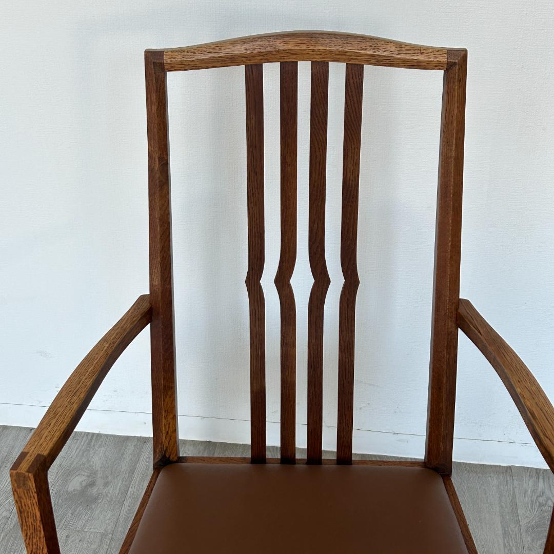 イギリス アンティーク家具 ダイニング アームチェア 1930年頃 898A