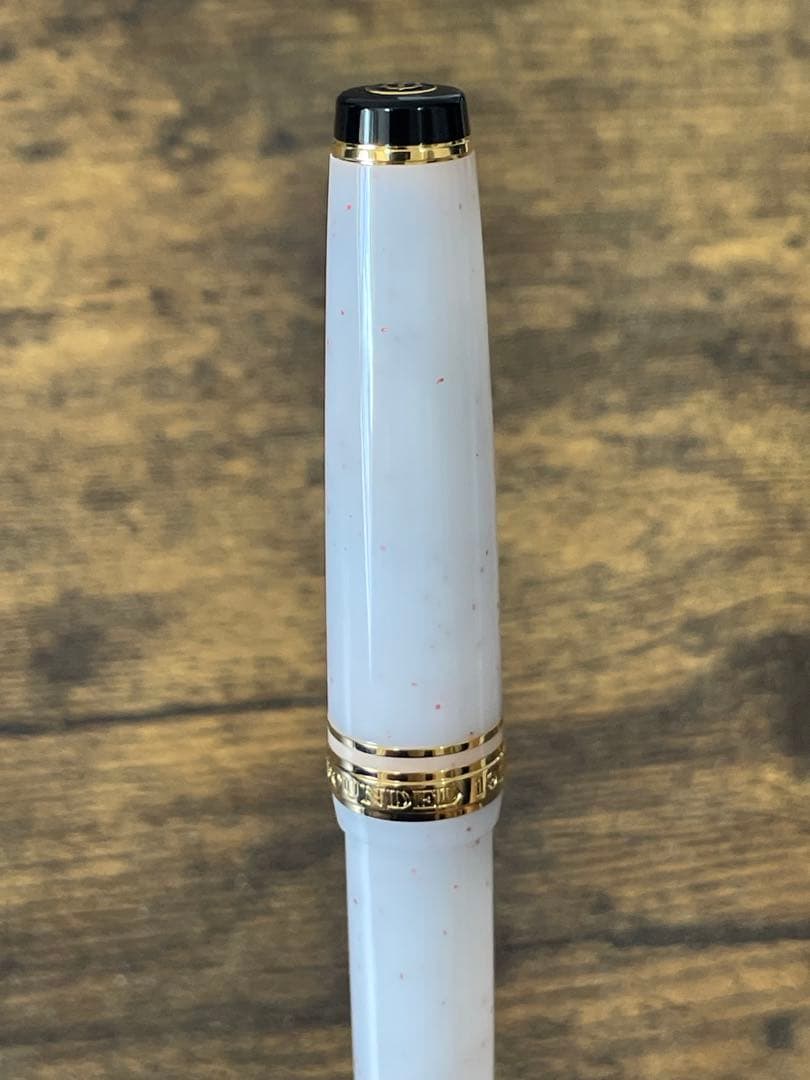 新品未使用　 四季織　雪月空葉 　雪椿　万年筆　字幅MF セーラー　万年筆　完品