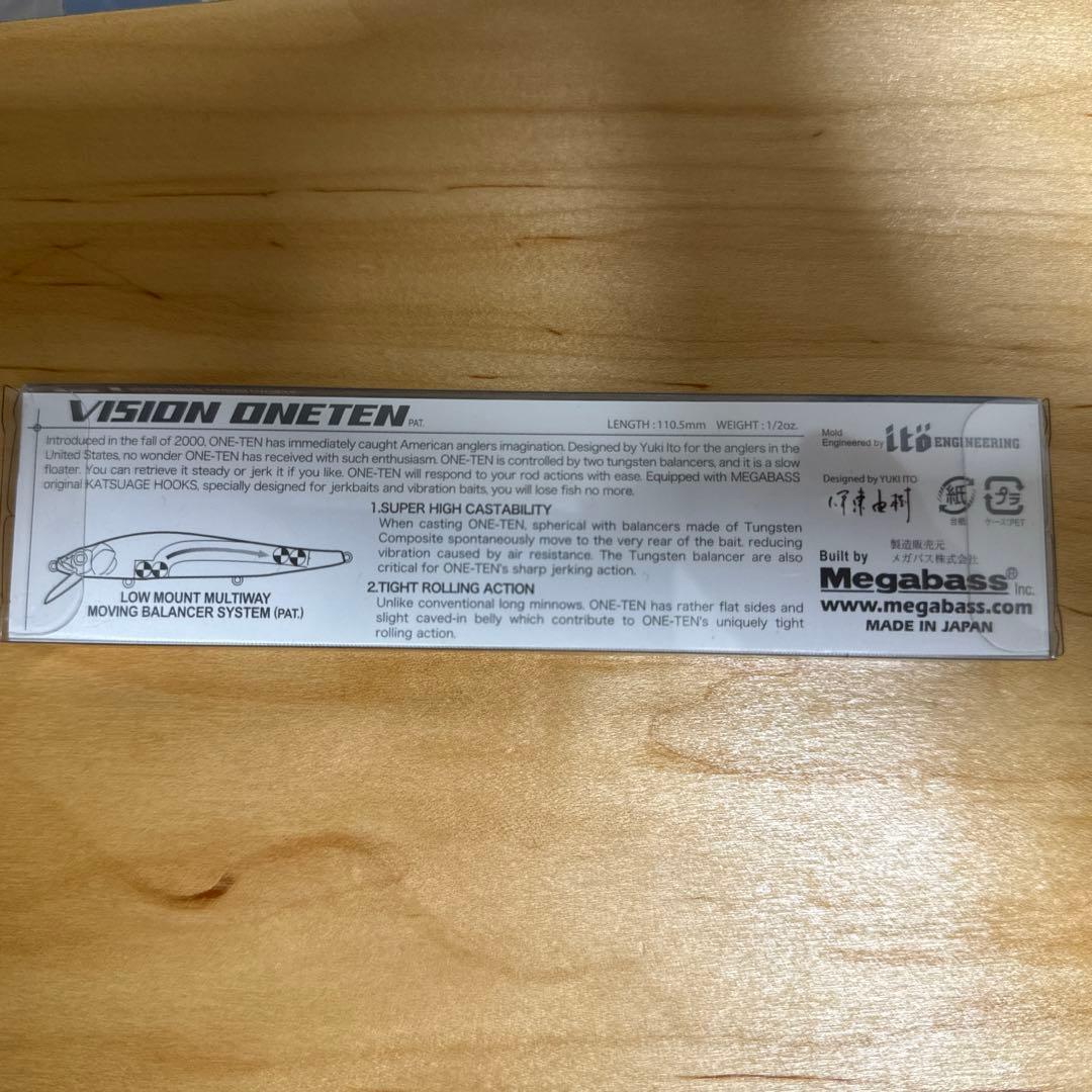 MEGABASS(メガバス)VISION ONETEN(sp-c)