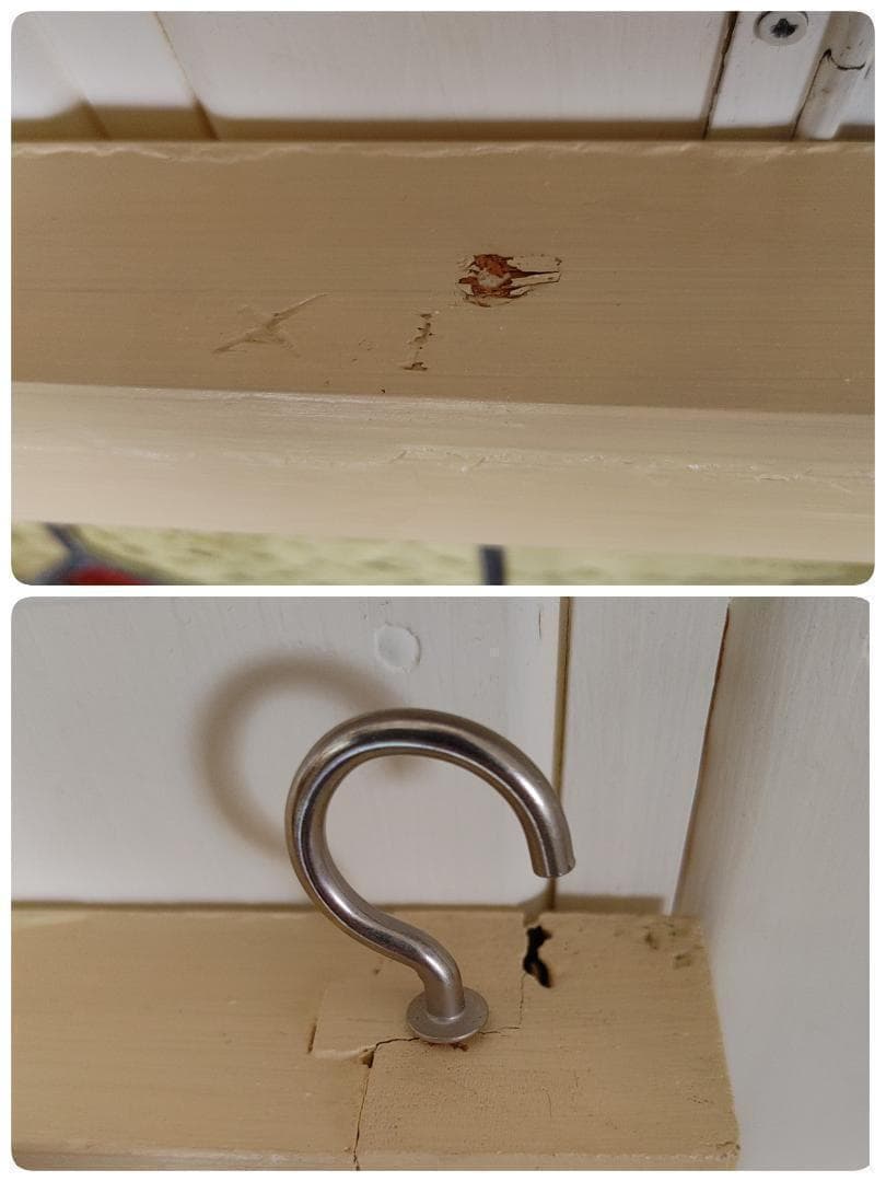 アンティーク　ステンドグラス窓枠　ｗ４８,８×h５１×ｄ4，2㎝