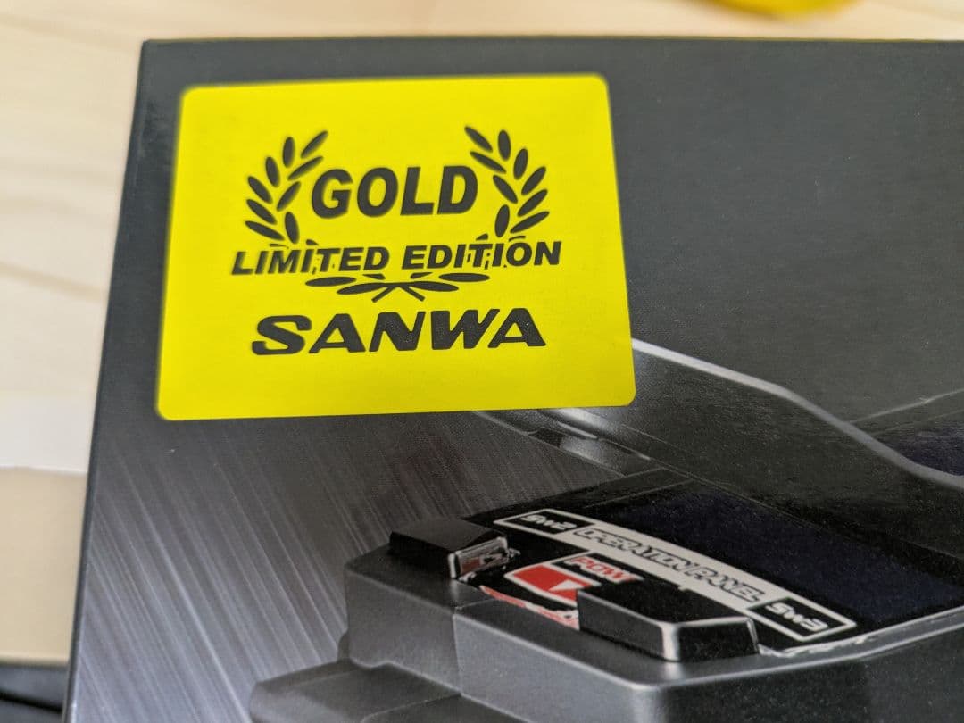 SANWA M17 リミテッドエディション　ゴールド　ラジコン送信機