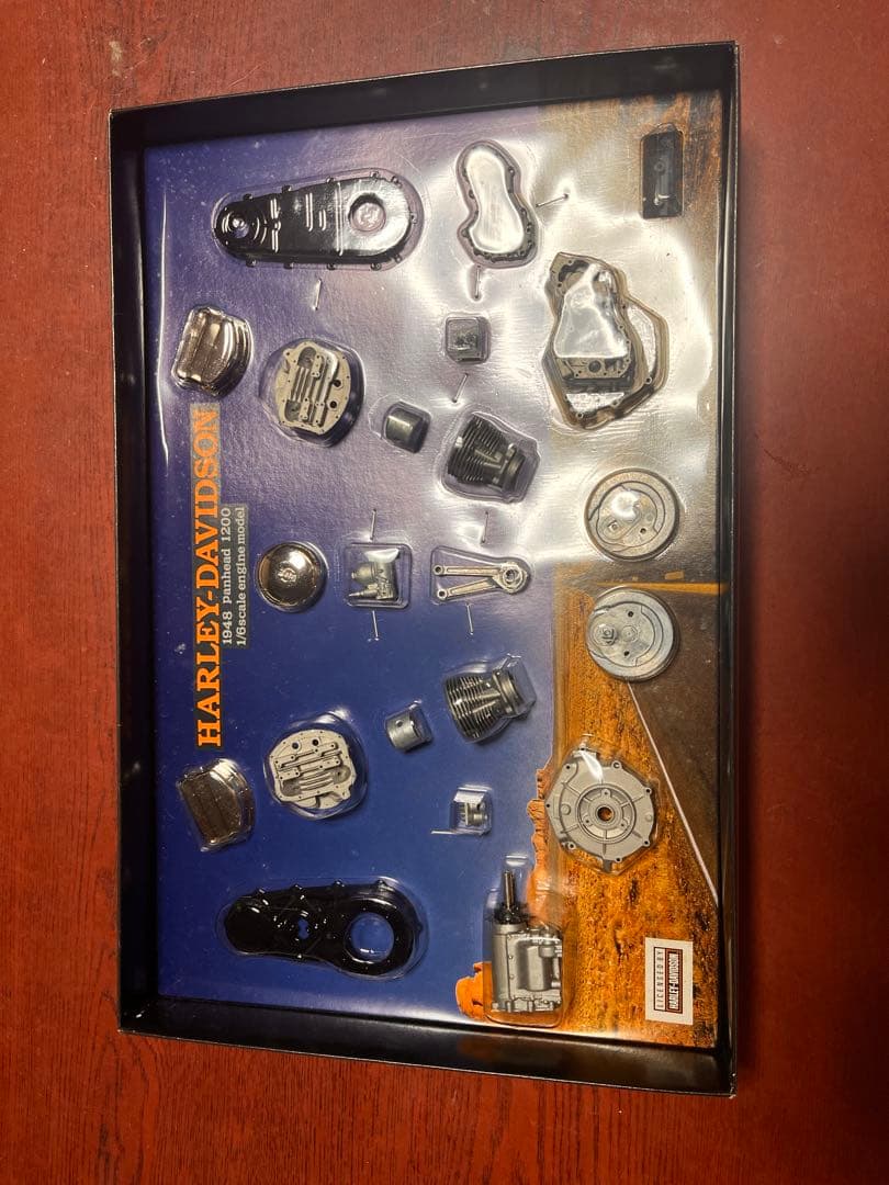 値下げ品マルシン工業 1／6 スケール ハーレーダビットソン 金属製エンジン模型