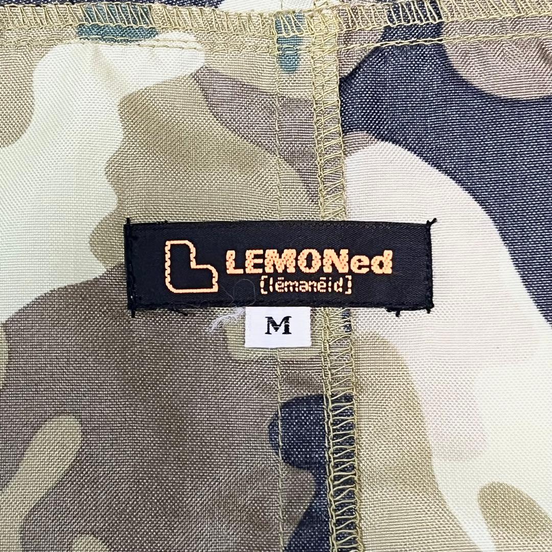 LEMONed hide 迷彩柄フード付きジャケット Mサイズ