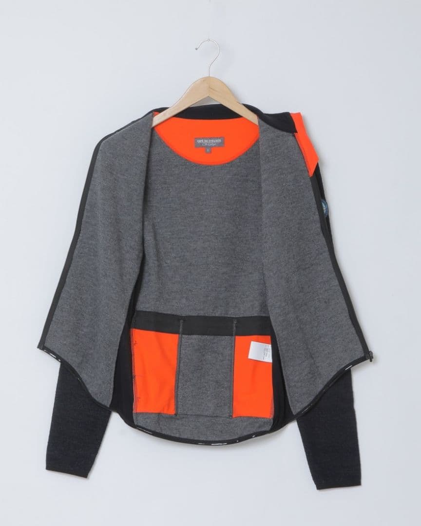 cafe du cycliste レディースロングスリーブジャージ 　xs