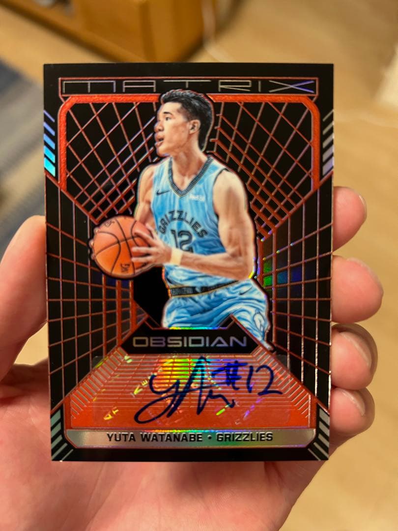 2018-2019 渡邊雄太 サインカード【世界に5枚】 NBA 大谷翔平