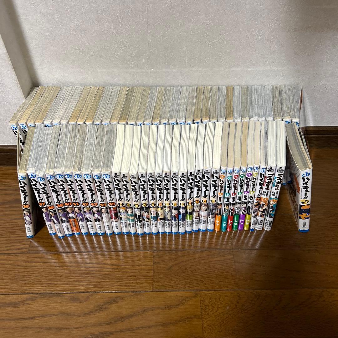 ハイキュー!! 全巻セット＋33.5巻＋ショーセツバン全巻＋関連本9冊合計68冊