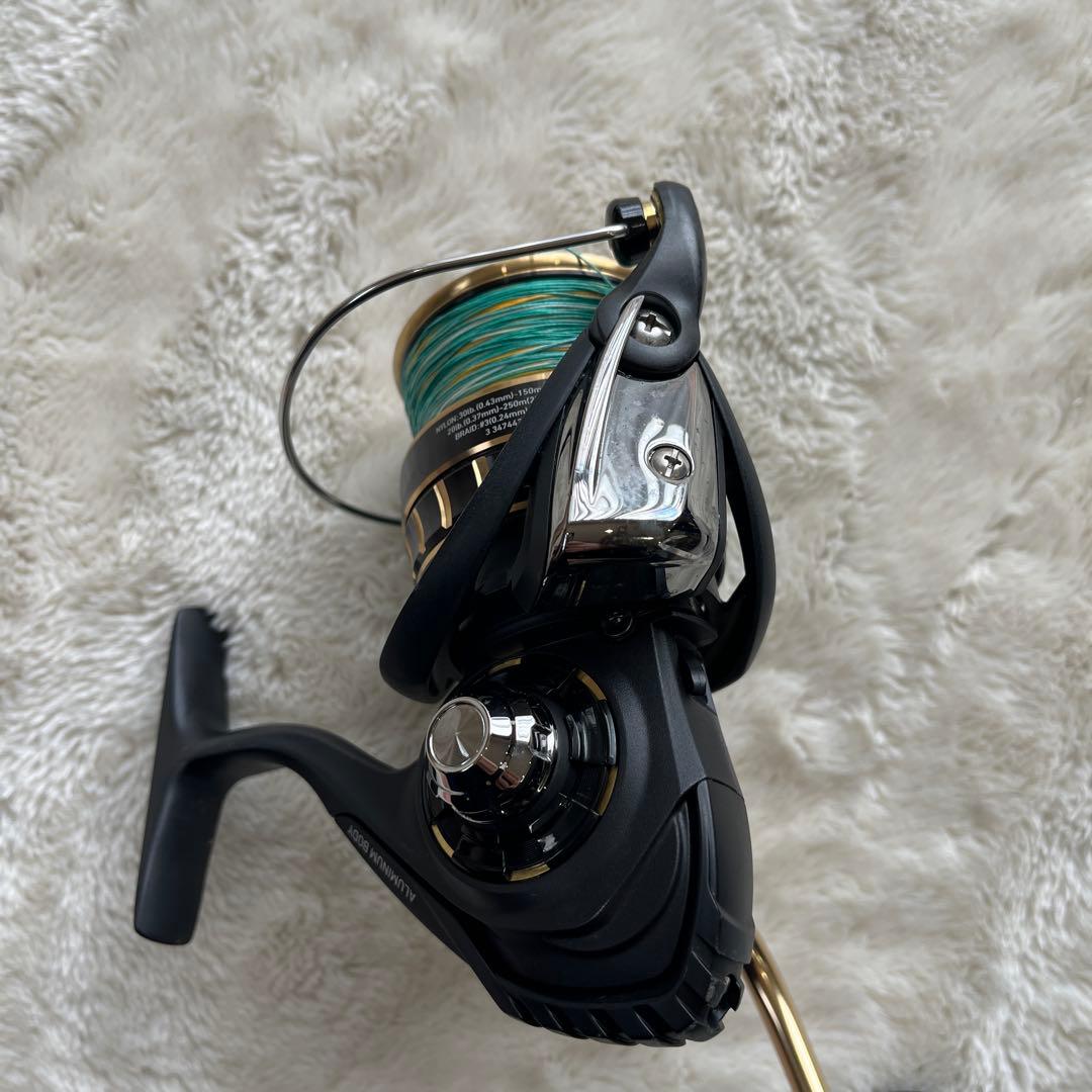 スピンニングリール、ダイワBGSW6000D-Hモデル:PEライン4号