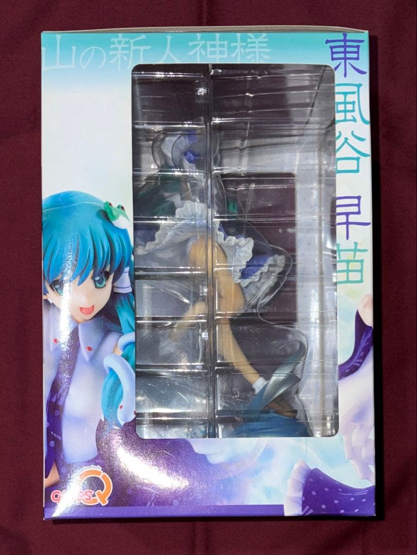 【新品未開封】 キューズQ 東方project 東風谷早苗 フィギュア