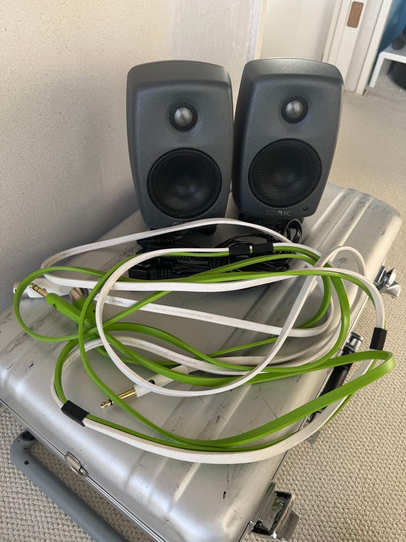［美品］GENELEC ＋オヤイデケーブルセット スタジオモニタースピーカー