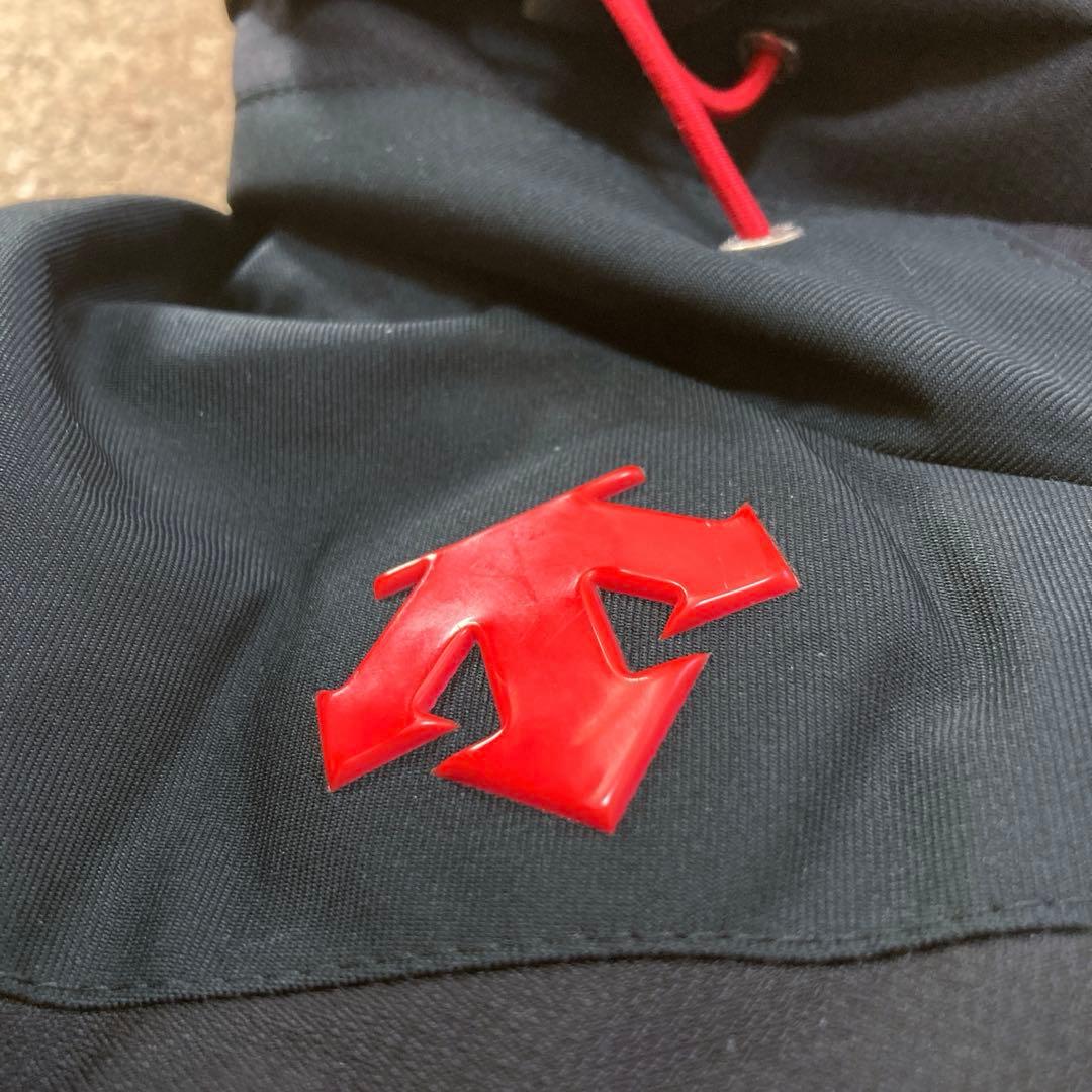 【美品】デサントdescentスキーウェアHEAT NAVIスキー Mメンズ黒