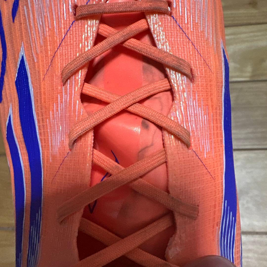 ま*ゃ様 adidas F50 サッカーシューズ オレンジ/ブルー 値下げあり！