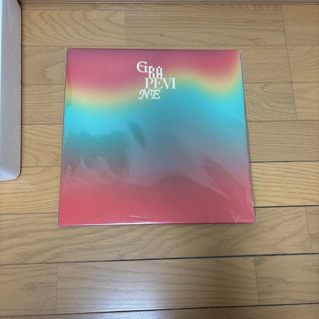 GRAPEVINE ポータブルアナログプレーヤー　アナログ盤セット