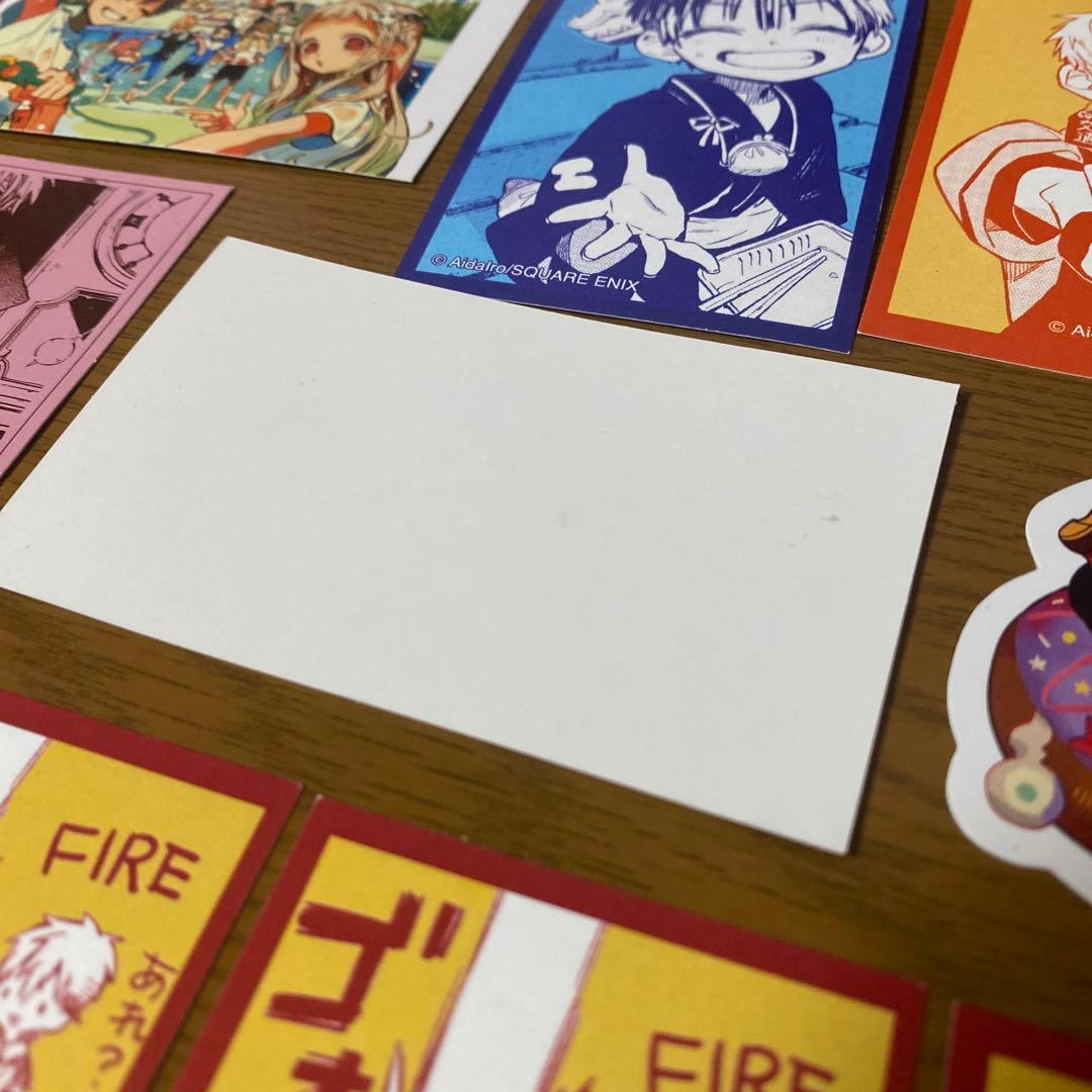 地縛少年花子くん ゴーストホテル カフェ フードポップ イラスト カード