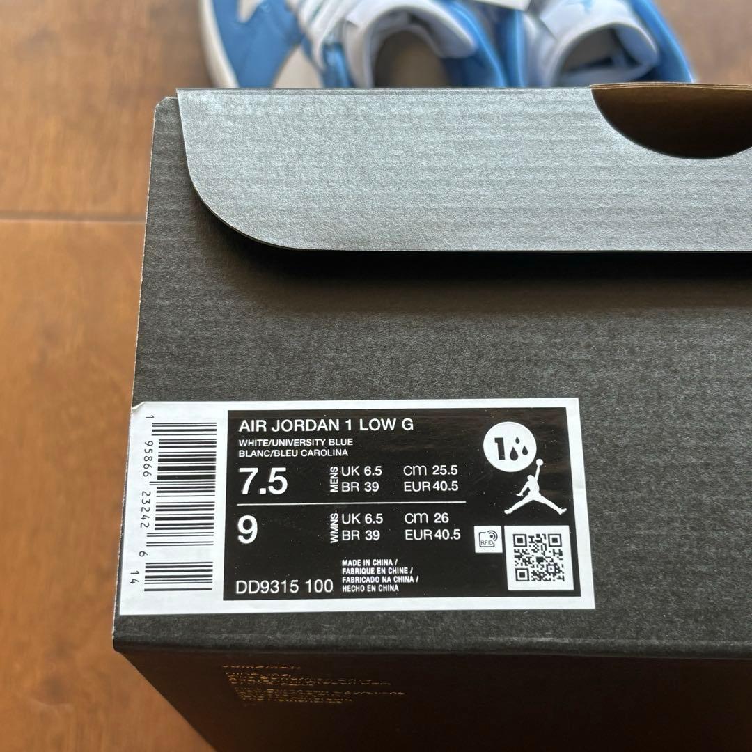 新品未使用 完売カラー ナイキ エア ジョーダン 1 ゴルフシューズ 25.5㎝