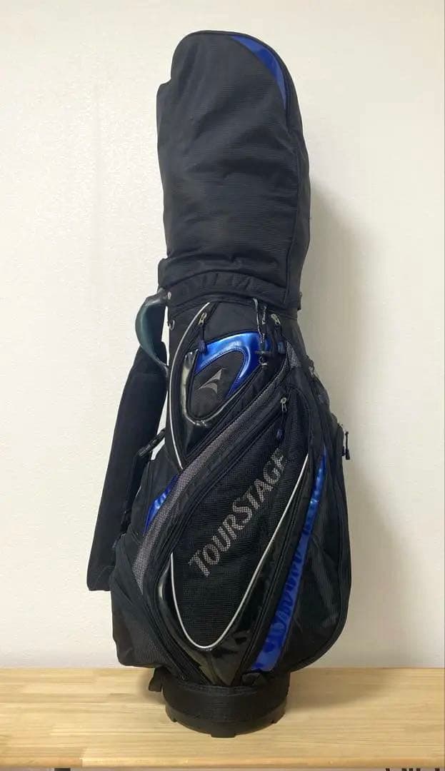 【美品✨】 TOUR STAGE ツアーステージ ゴルフバッグ キャディバッグ