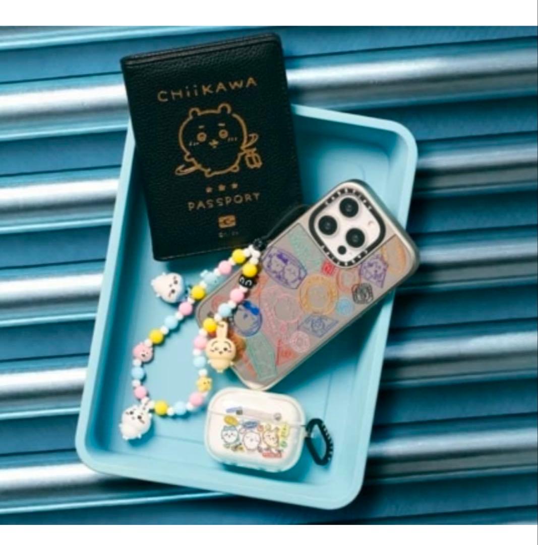 ちいかわ casetify スマホストラップ　ノベルティ　パスポートケース