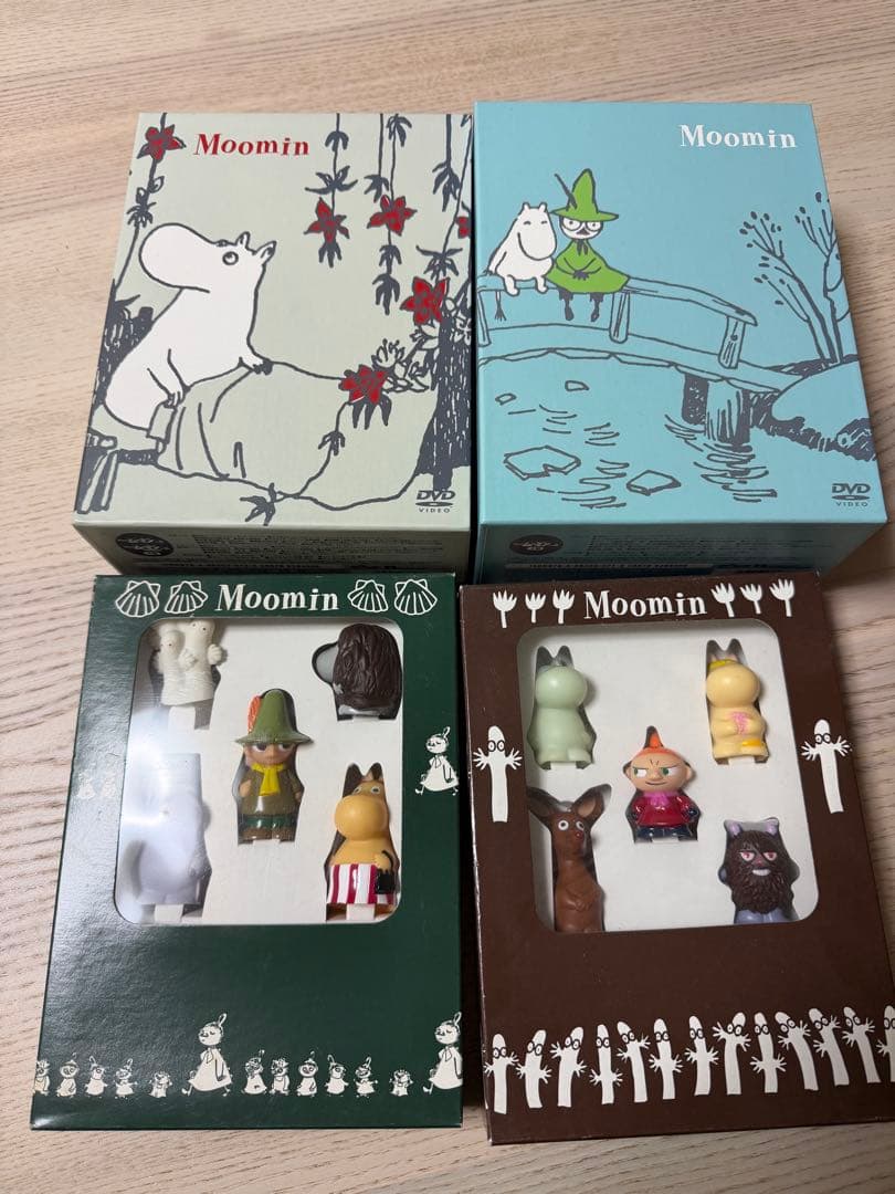 楽しいムーミン一家　DVD全話 初回限定 指人形付