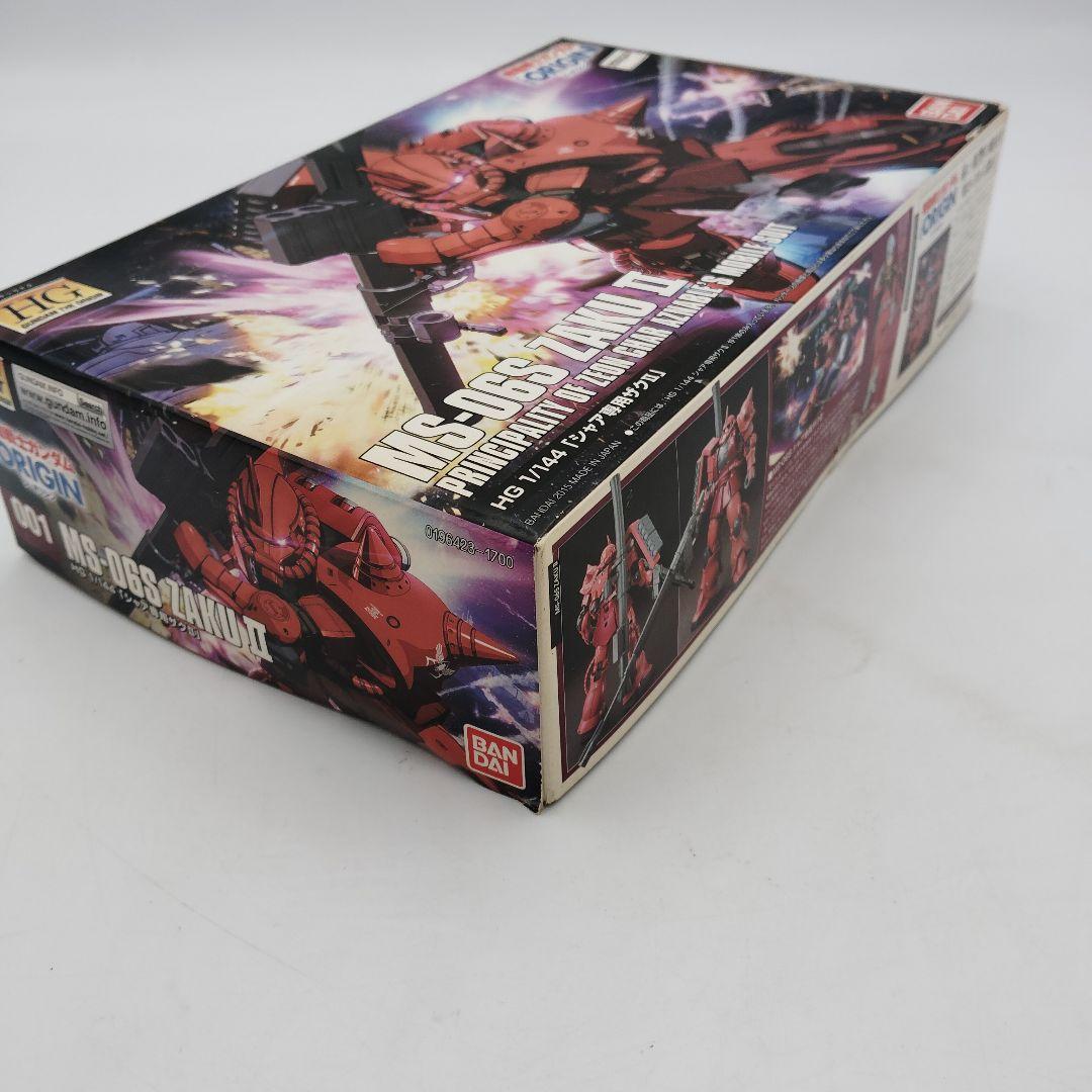 バンダイ HG 機動戦士ガンダムTHE ORIGIN 3点②(シャアザク、他)