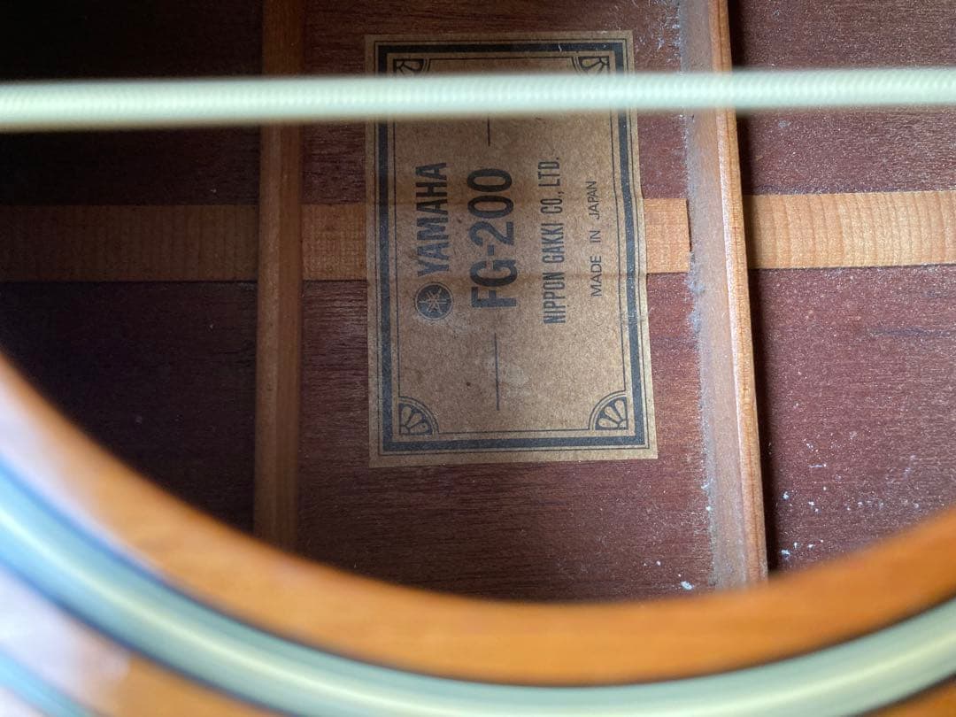 YAMAHA FG-200 グリーンラベル