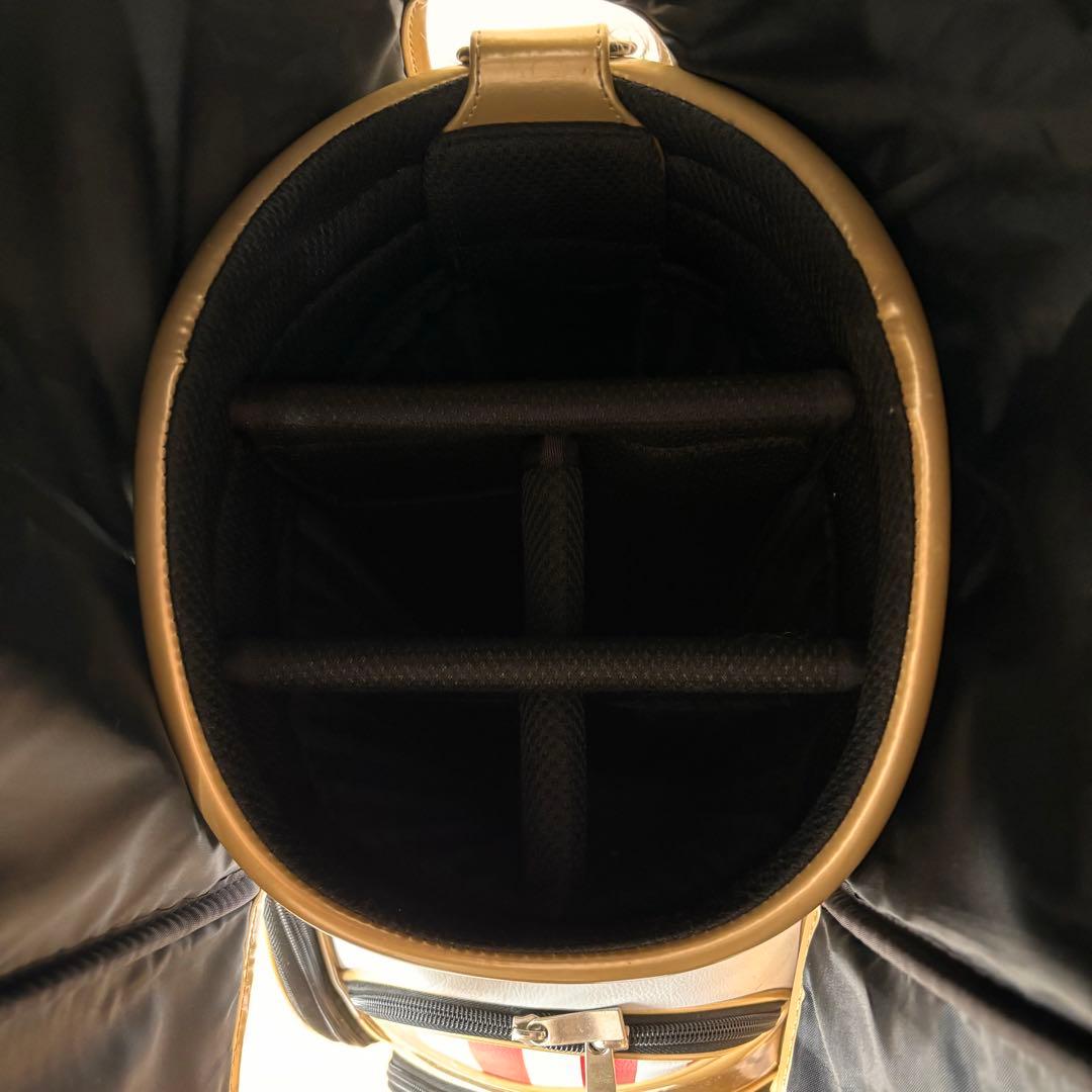 使用感少ないキャディーバッグ和柄本舗ゴルフバッグ招き猫トンボ一笑千金レア純和風