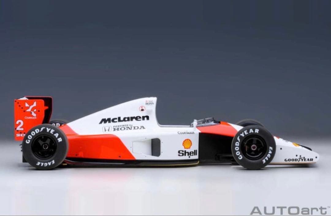 新品　オートアート 1/ 18 マクラーレン ホンダ ゲルハルト・ベルガー