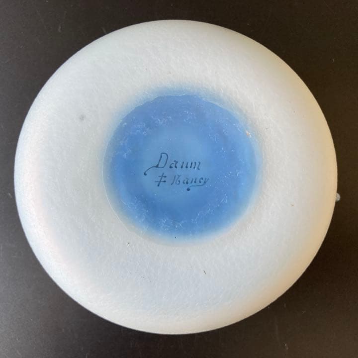 ドーム・ナンシー 阿蘭陀湖畔風景文　蓋物　エナメル　ジブレ グリザイユ　オランダ