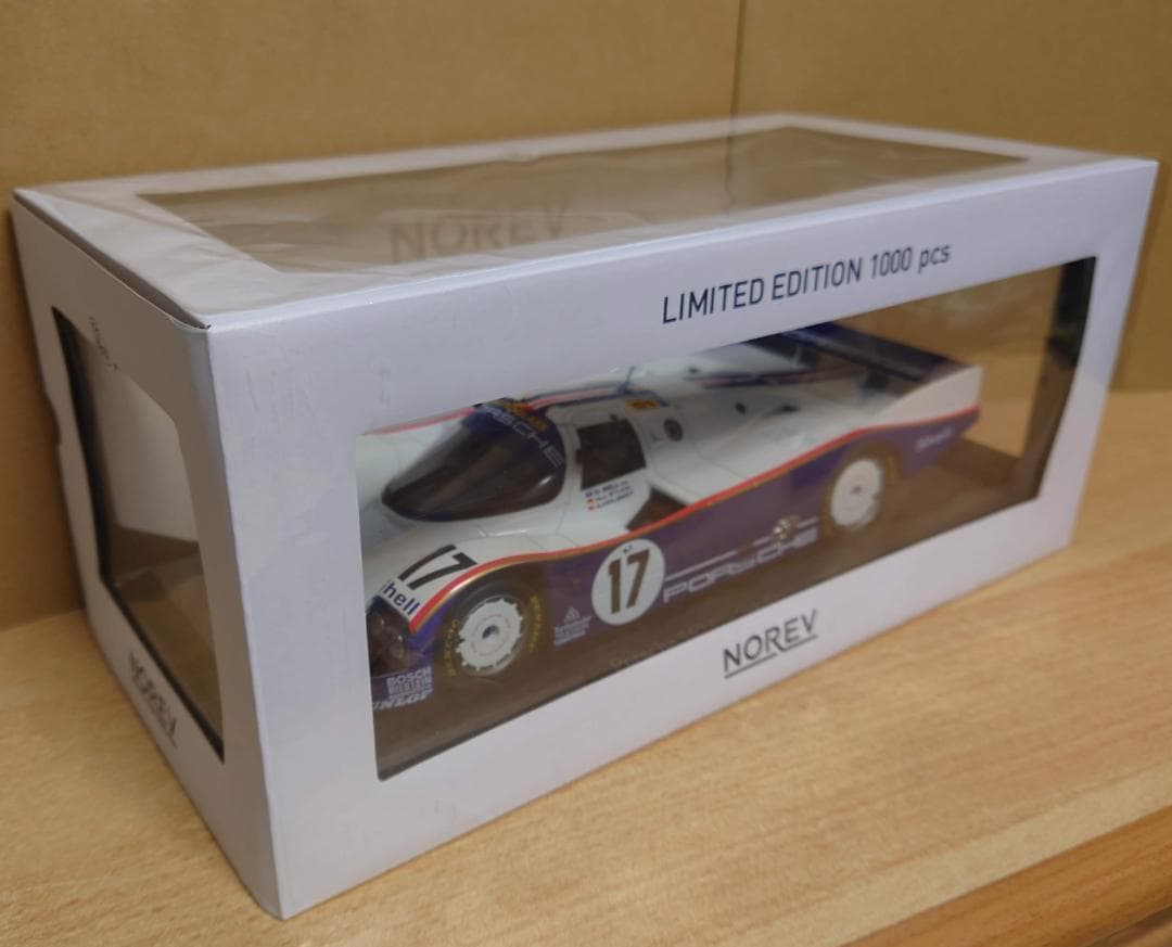 1/18 ポルシェ962C ロスマンズ ルマン1987優勝車 ROTHMANS