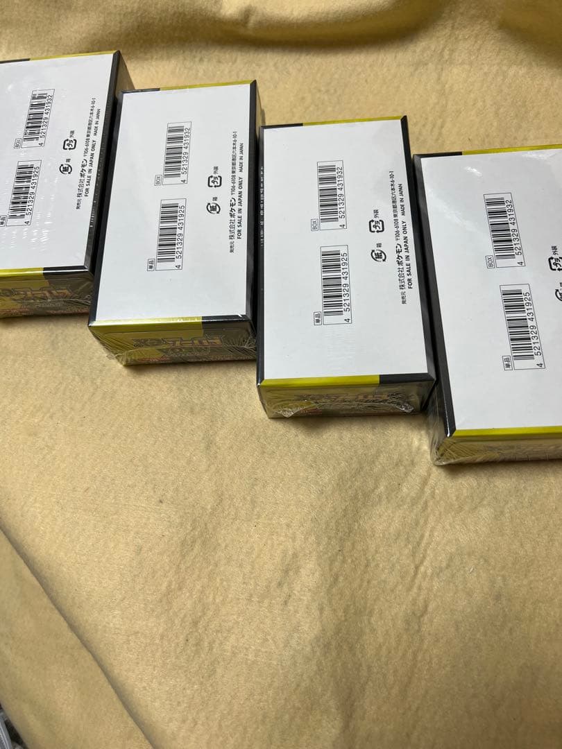 「ポケモンカード」MEGAドリームex 4BOX 新品未開封 シュリンク付き