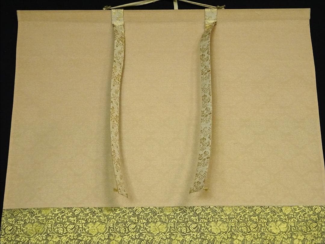 掛軸 篠原宏林『光風清涼 松林山水図』絹本 肉筆 共箱付 掛け軸 a111114