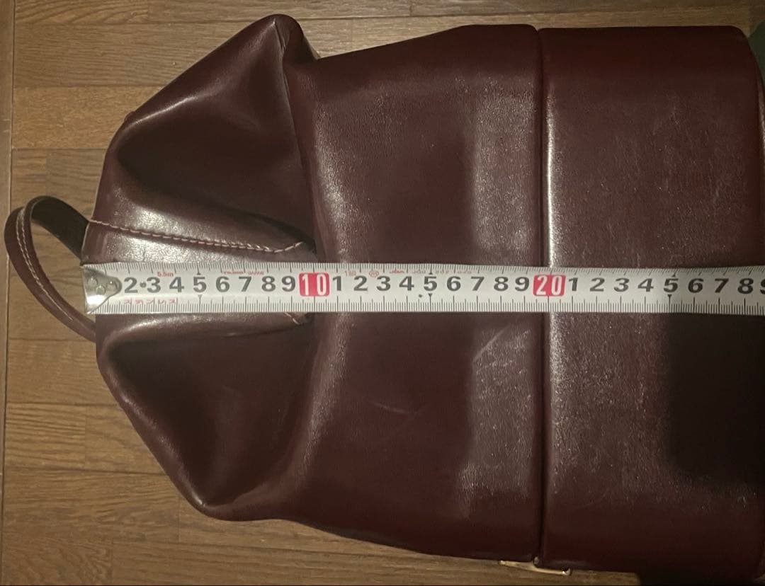 美品BLICS 旅行鞄　ゴルフバッグ　ダークブラウン　イタリアンレザー バッグ