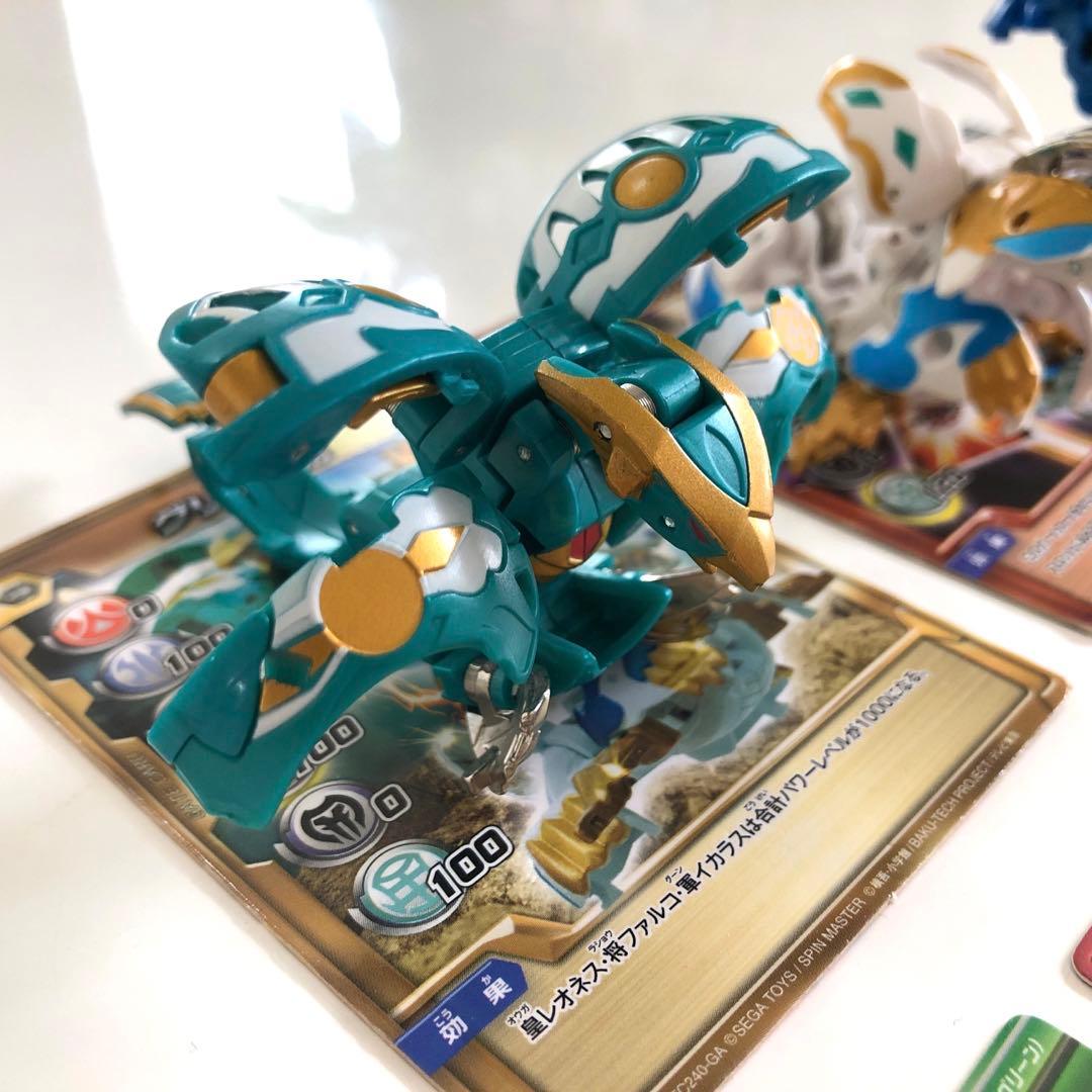 爆TECH爆丸　グリフデッキ　将ファルコ&皇レオネス&軍イカラス