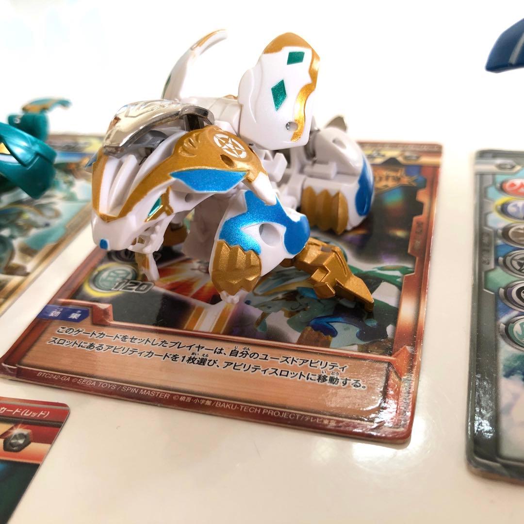 爆TECH爆丸　グリフデッキ　将ファルコ&皇レオネス&軍イカラス