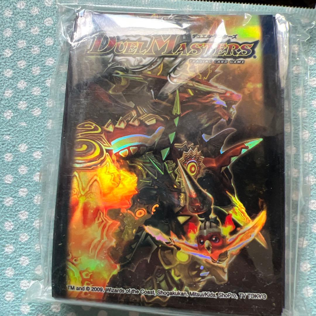 むにゅんさん　専用 デュエルマスターズカード 黒月の神帝　スリーブ