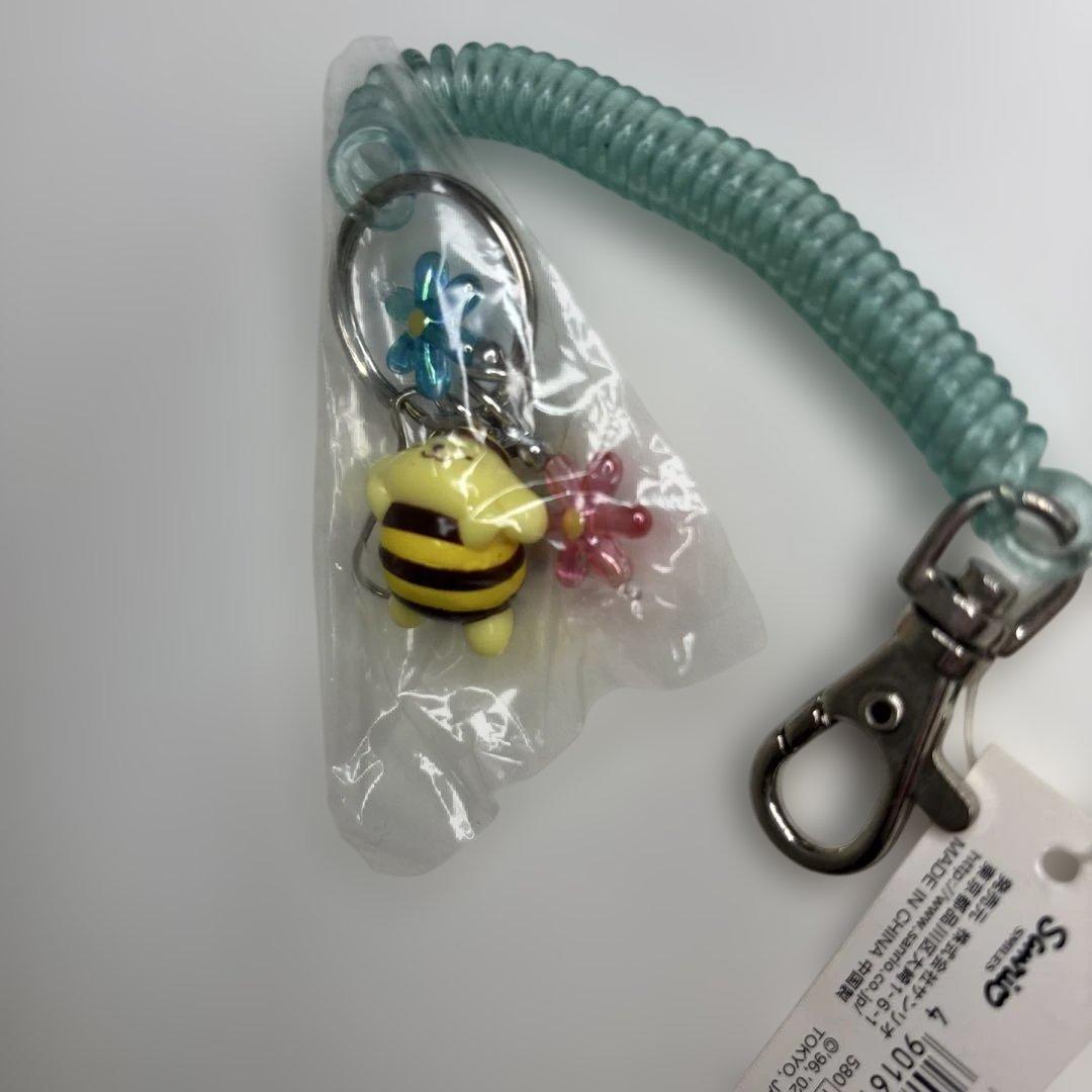 【新品未使用】希少 レア ポムポムプリン コイルホルダー ハチ