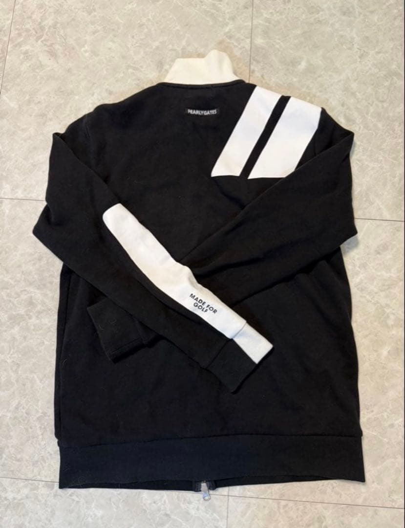 PEARY GATES セットアップジャージ ブラック/ホワイト