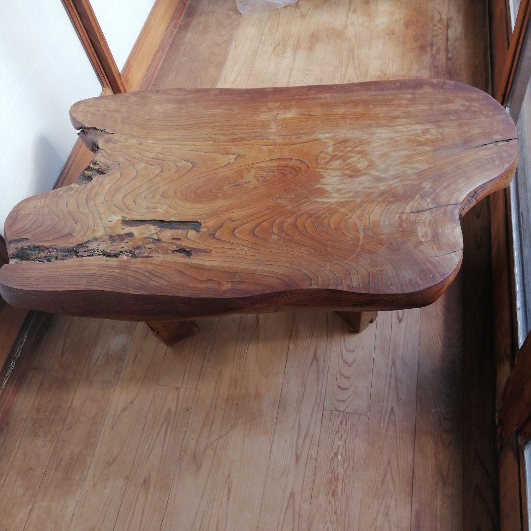 机　一枚板　アンティーク家具