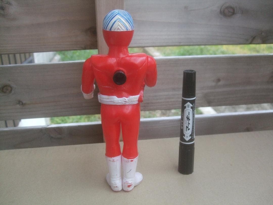 希少★ 当時物★カゲスター★スコープ付★旧バンダイ★ソフビ