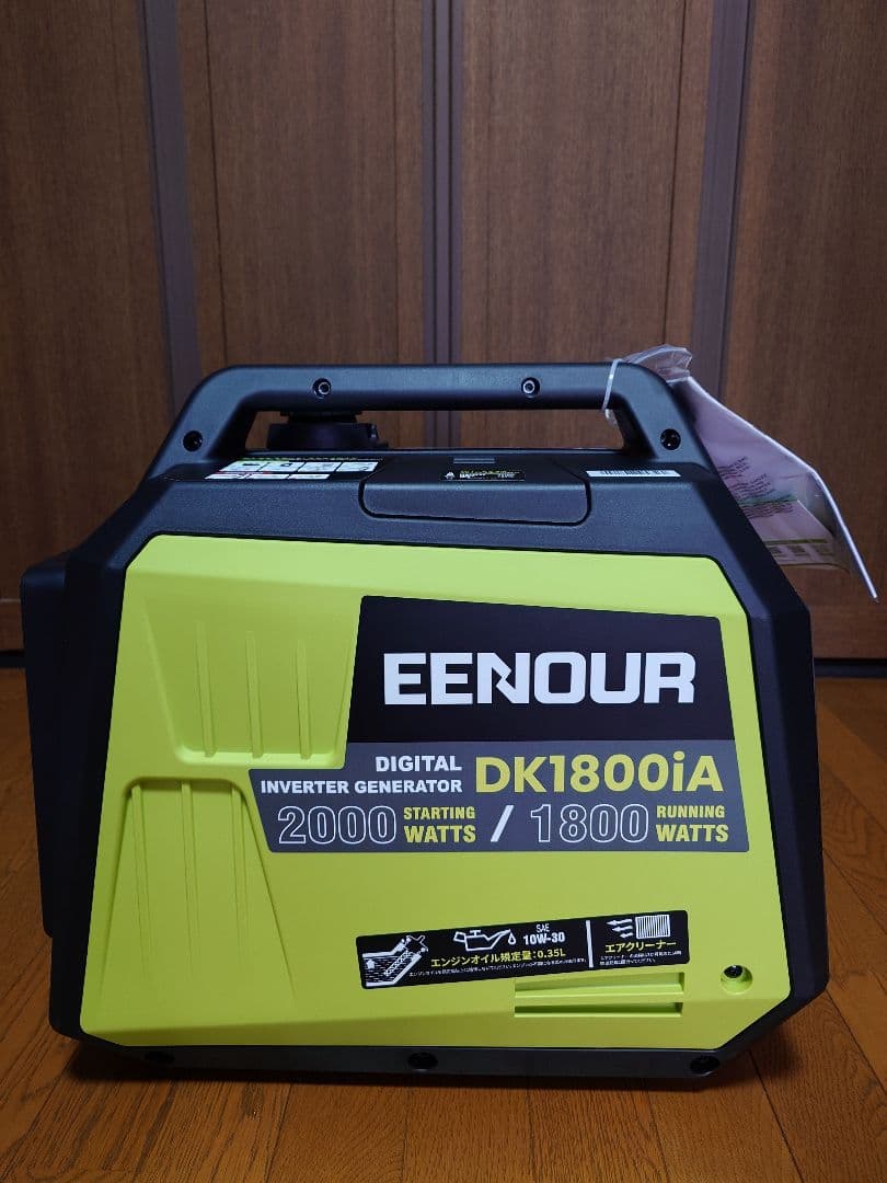 未使用品　EENOUR DK1800iA デジタルインバータ発電機