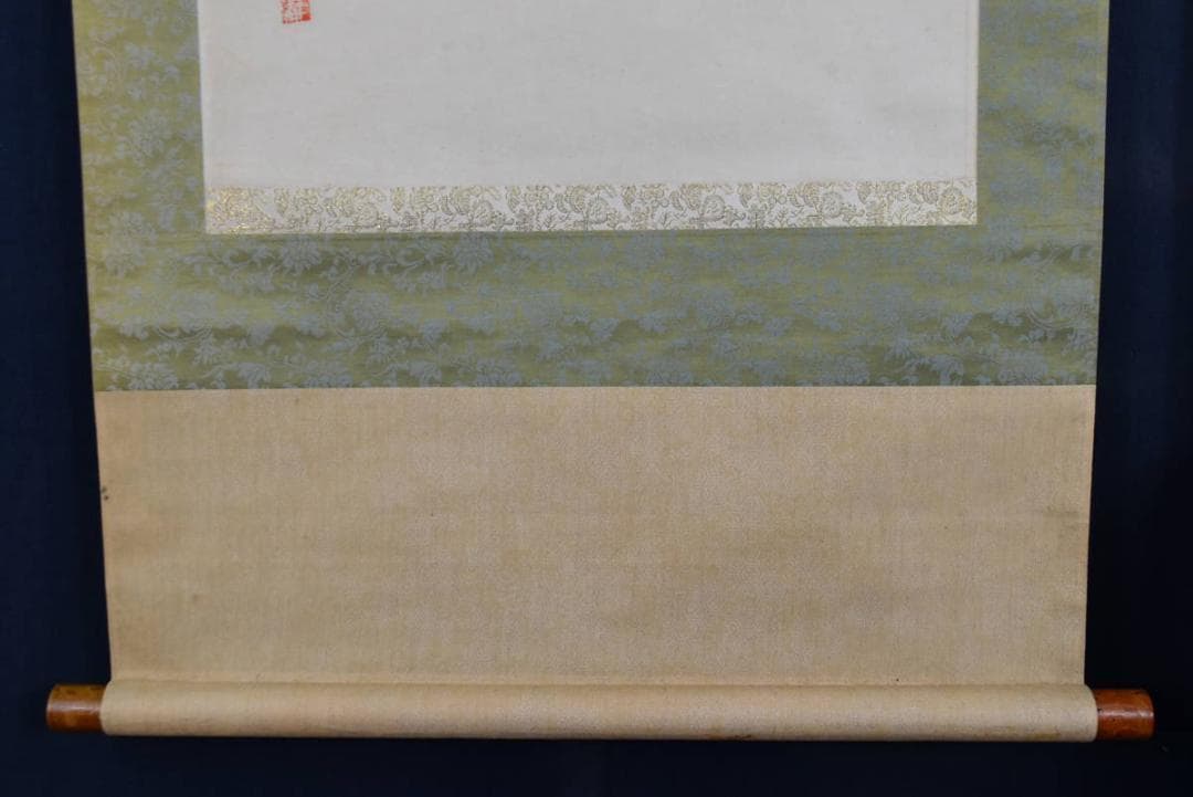 【模写】竹久夢二/美人画賛/掛軸/名家伝来/AA-873