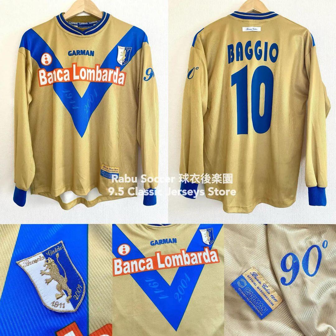 ブレシア 01/02 3rd アウェイ ユニフォーム #10 ロベルト・バッジョ