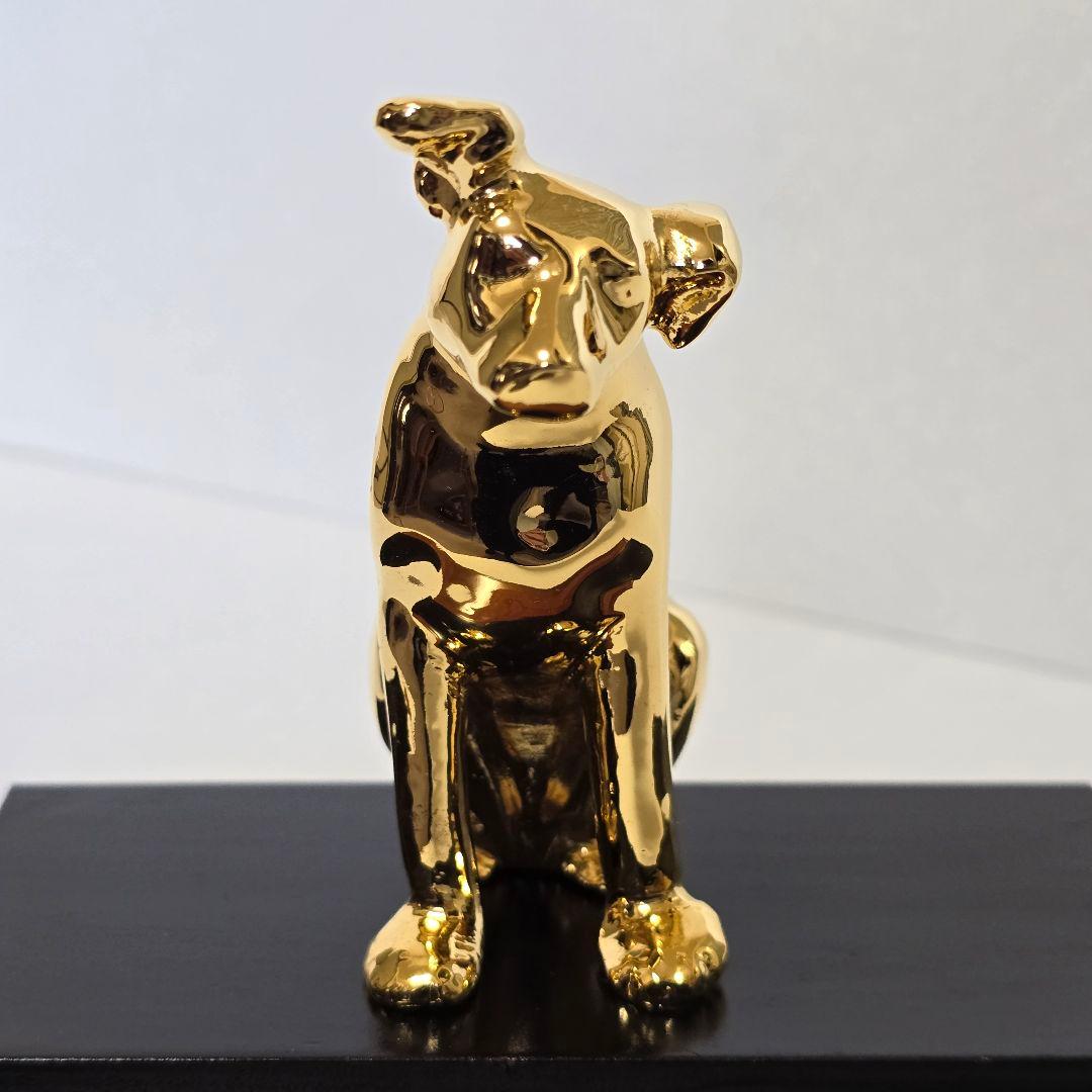 Victor ビクター ニッパー ゴールド ガラスケース付き 昭和レトロ 希少