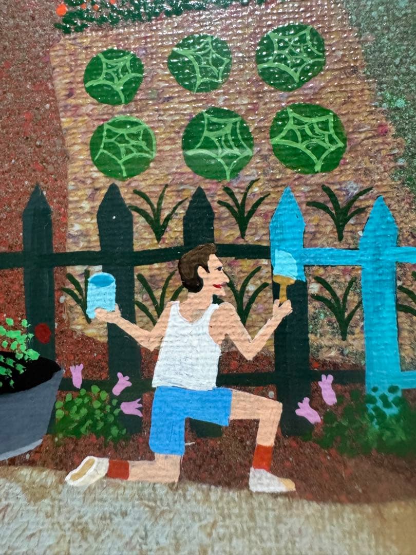 アンビエール　油絵　1点もの