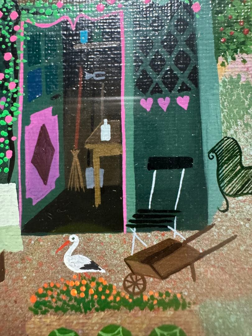 アンビエール　油絵　1点もの