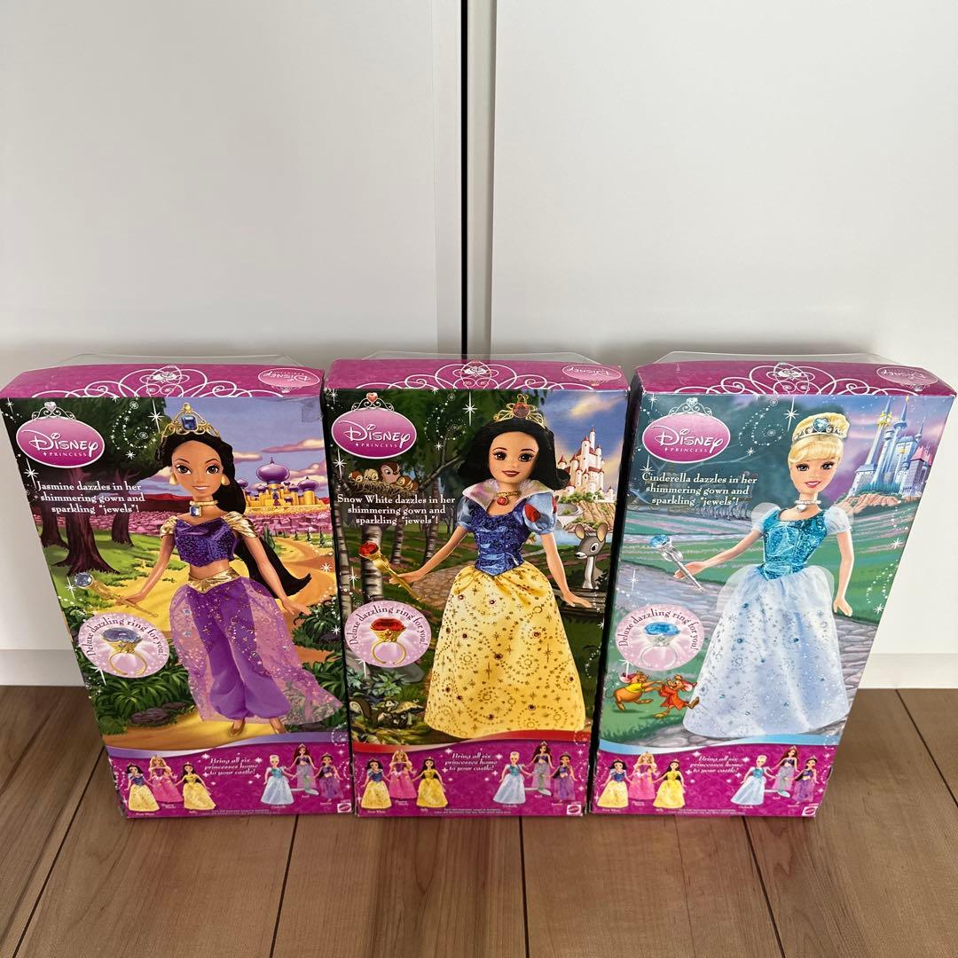ディズニープリンセス 3体セット